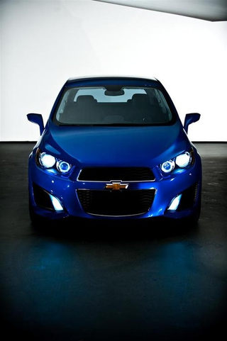 Illustration for article titled Chevy Aveo RS Show Car: Live Photos